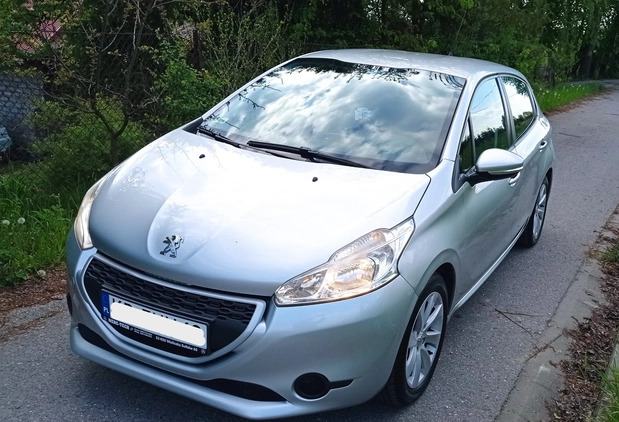 Peugeot 208 cena 24200 przebieg: 131709, rok produkcji 2014 z Bielawa małe 704